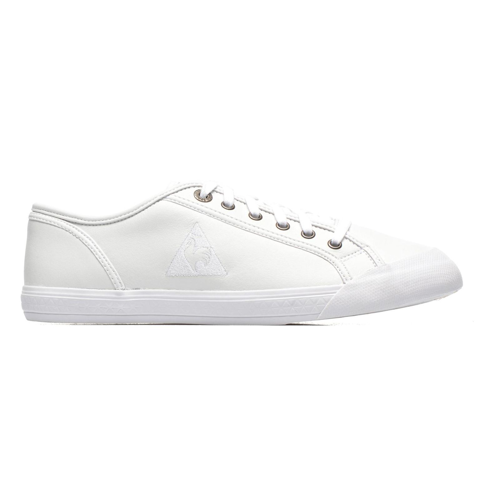 Baskets Le Coq Sportif Deauville LP - Taille 35, Blanc, Tissu/Coton - Neuf Dans Sa Boîte